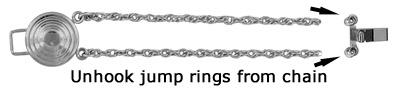remove chain from clasp